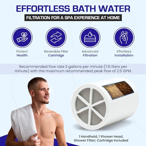 Luxury Handheld Shower Power Filtration System