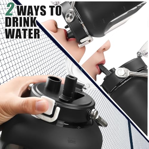 Large Glass Water Bottle