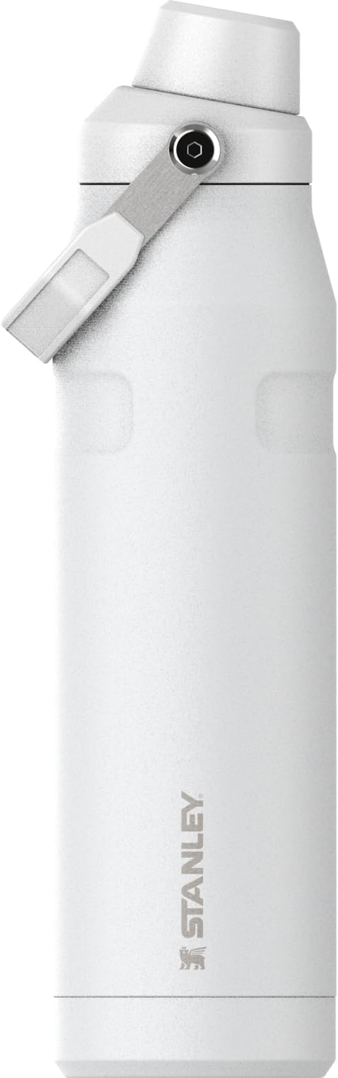 Stanley IceFlow Fast Flow Water Bottle | Angled Spout Lid | Lightweight & Leakproof for Travel & Sports | Insulated Stainless Steel | BPA-Free