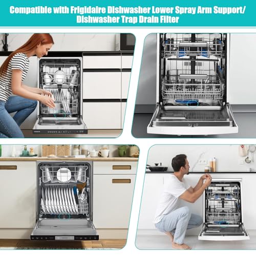 5304518968 5304506518 Dishwasher Lower Spray Arm Support and Drain Filter
