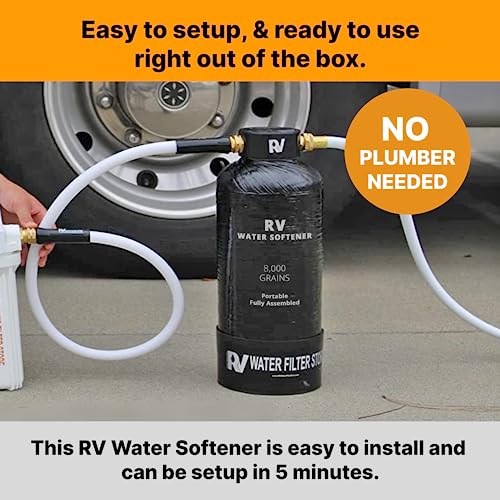 8000 Grain Softener with Hose