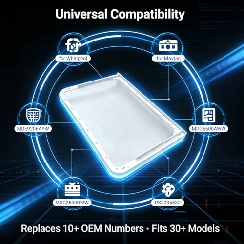 33001808 Dryer Lint Filter Screen Compatible with Whirlpool Maytag Dryer