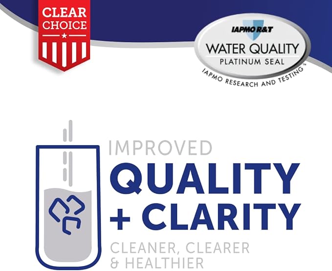 Clear Choice USA Made Replacement Compatible for Maytag UKF7003 FILTER7 UKF7003, UKF7002AXX, Whirlpool EDR7D1, UKF7003AXX, UKF7002, UKF6001AXX, EFF-6014A Refrigerator Water Filter, NSF/ANSI 42, 3pk