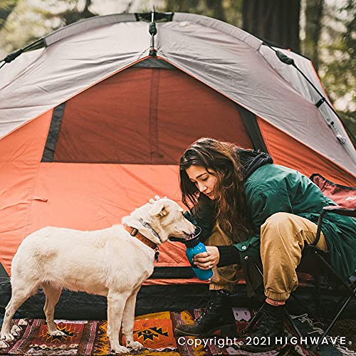 AutoDogMug Dog Water Bottle with Built