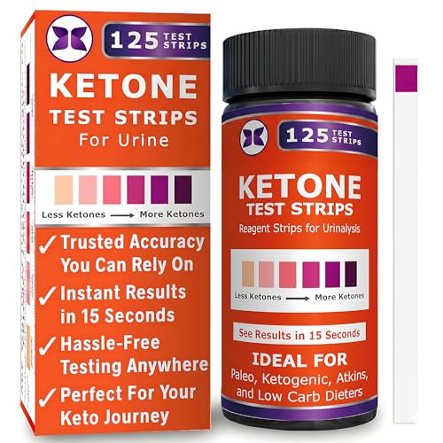Ketone Test Strips (125 Count)