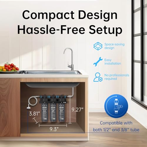 F02-C2/UF/PP Under-Sink & Countertop Filtration, NSF Certificated