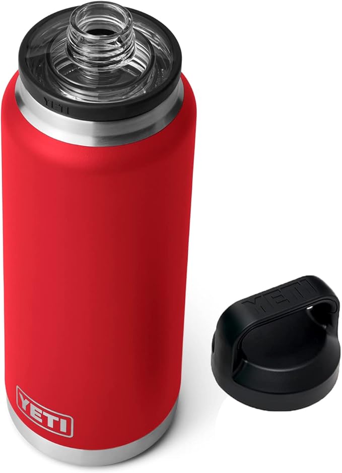 YETI Rambler 36 oz Bottle, Vacuum Insulated, Leakproof, Stainless Steel with Chug Cap