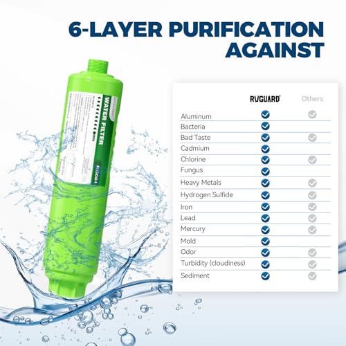 Inline RV Water Filter (2 Count)