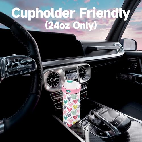 24 oz Valentine's Day Water Bottle
