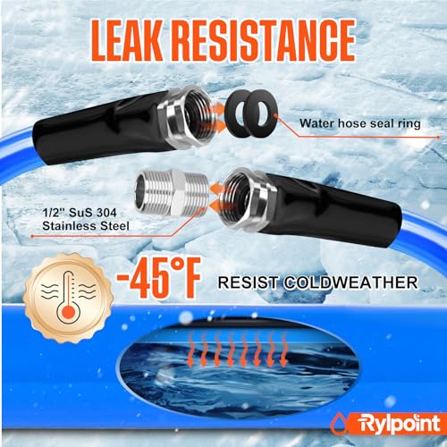 15FT Heated Water Hose for RV
