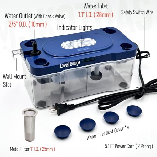24 FT Lift 100 GPH HVAC Condensate Pump