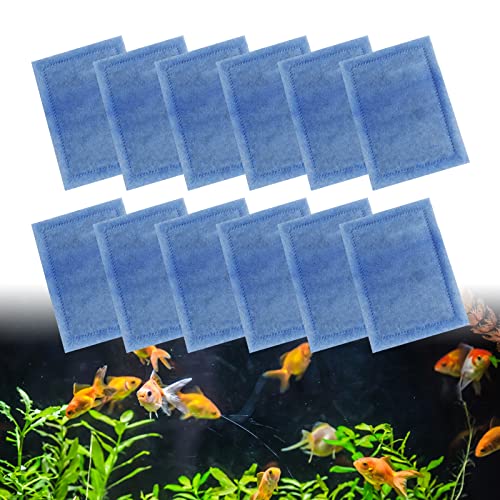 12Pcs Aquarium Filter Cartridges (12 Count)