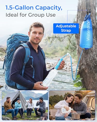 Gravity Water Filter Straw (2 Count)