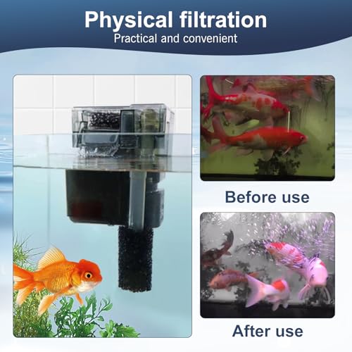 2 Pack Large Premium Pre Filter Sponge Aquarium Intake High (2 Count)