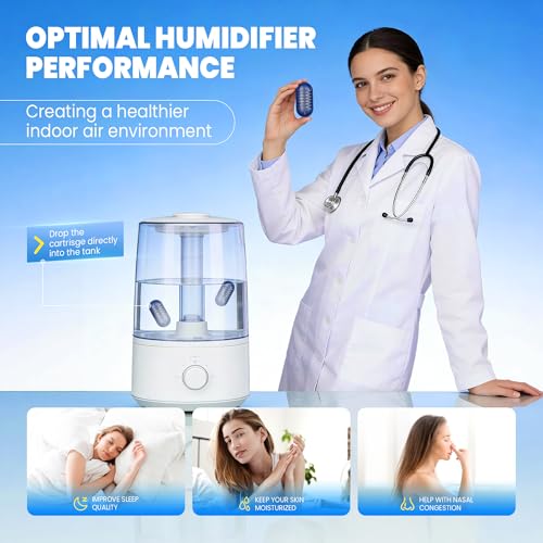 Demineralization Cartridge for Ultrasonic Humidifiers (20 Count)
