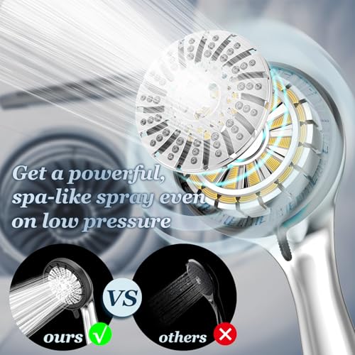 Filtered Shower Head with Handheld