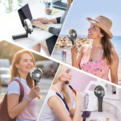 Upgraded Handheld Misting Fan