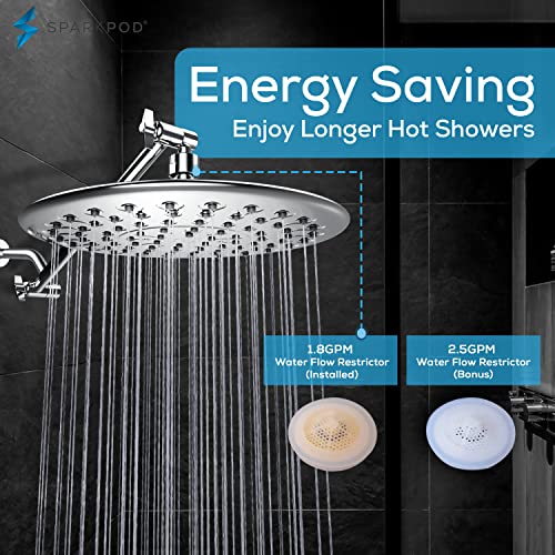 9.5 Inch Large Rain Shower Head