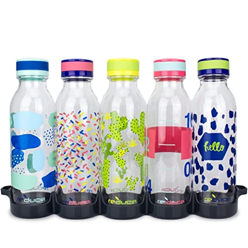 WaterWeek Reusable Water Bottle Set