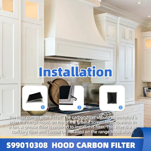 S99010308 Activated Carbon Range Hood Filter 2 (2 Count)