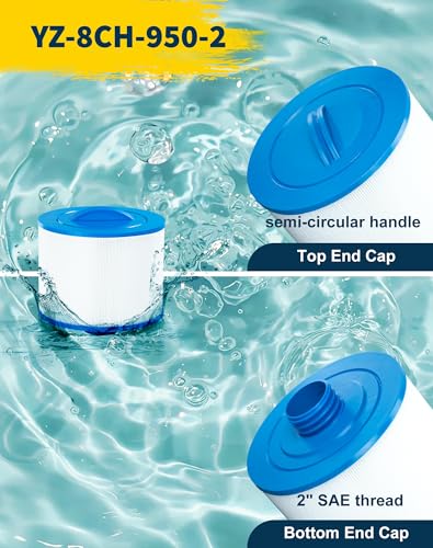 8CH 950 Spa Filter Cartridge Replaces for 10