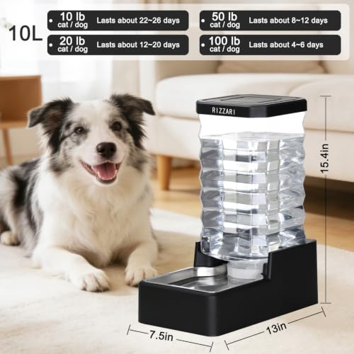 10L Dog Water Bowl Dispenser