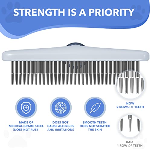 Dog rake deshedding dematting Brush Comb