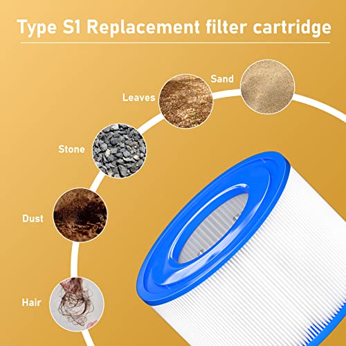 Type S1 Spa Filter 29011E for All Intex PureSpa 28429E