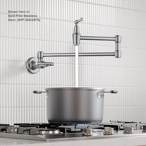 Allyn Pot Filler Faucet with Retractable Arm