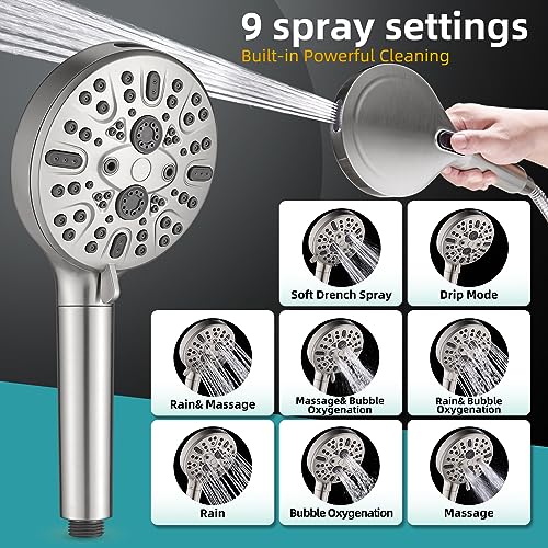 Filtered Shower Head with Handheld