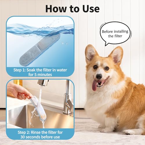 8 Pack Replacement Filters for WF400 Fountain