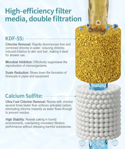 Shower Filter for Handheld Shower Head