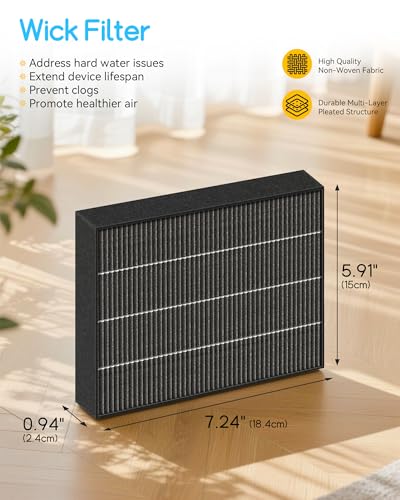 6000S Humidifier Filter Replacement for LEVOIT (16 Count)