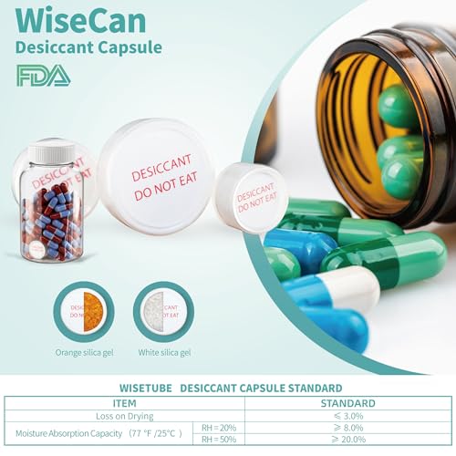 1 Gram 2000 Pack Silica Gel Desiccant Canister