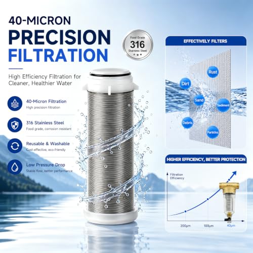 40 Micron Spin Down Sediment Filter
