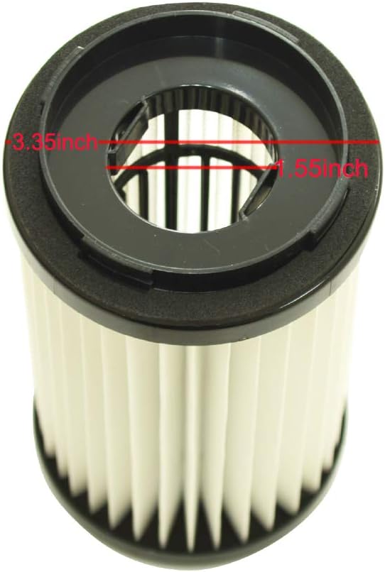 EZ SPARES Replacement for Kenmore Vacuum Cleaners DCF-1 DCF-2 Washable & Reusable HEPA Filters Replacement Kit to Filt 82720, 471178 & 82912(2pcs) - AquaVibe