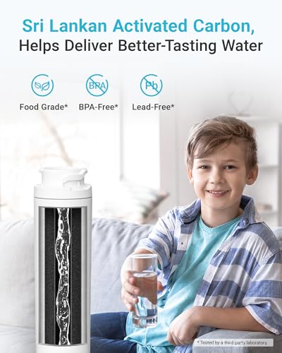 MSWF NSF 42&372 Refrigerator Water Filter (3 Count)