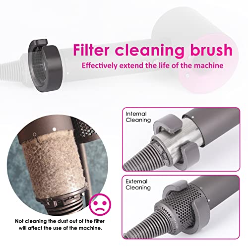Hair Dryer Filter Compatible with Dyson Supersonic with Filter Brush