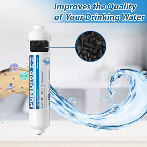 PDR F7RO Replacement Water Filter Pack for 50 GPD Reverse Osmosis System