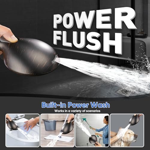9 Spray Modes Handheld Shower Head