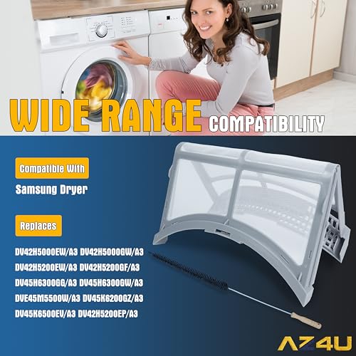 Dryer Lint Filter Screen Replaces For Samsung DV42H5000EW