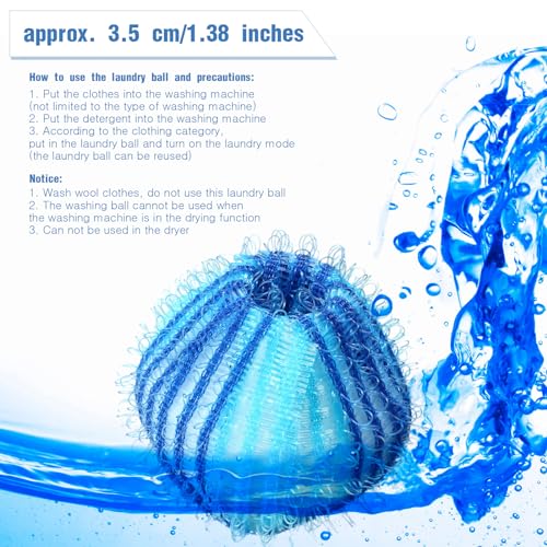 12 Pieces Pet Hair Remover for Laundry