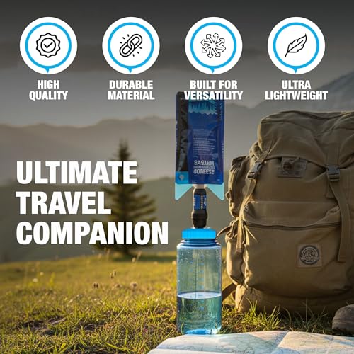 Nalgene Wide Mouth Compatible Water Filter Adapter for Sawyer Squeeze