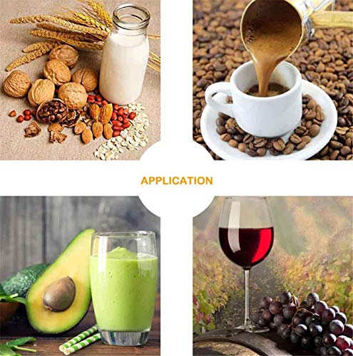 200 Micron Premium Fine Mesh Food Grade Nut Milk Bag for Almond Milk