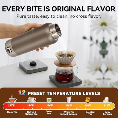 Pure Titanium Travel Kettle
