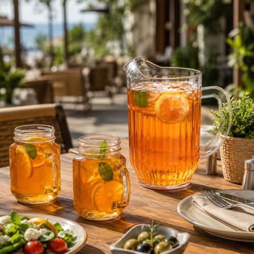 47 oz Clear Plastic Water Pitcher