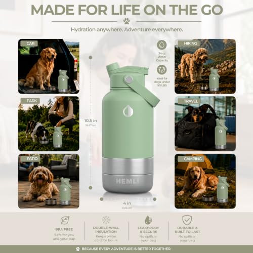 32 oz. Dog Water Bottle