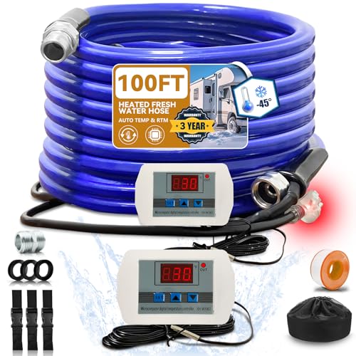 Heated RV Water Hose 100FT (100 Foot)