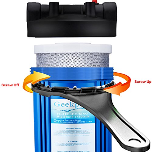 20 Inch Whole House Carbon Block Water Filters (4 Count)