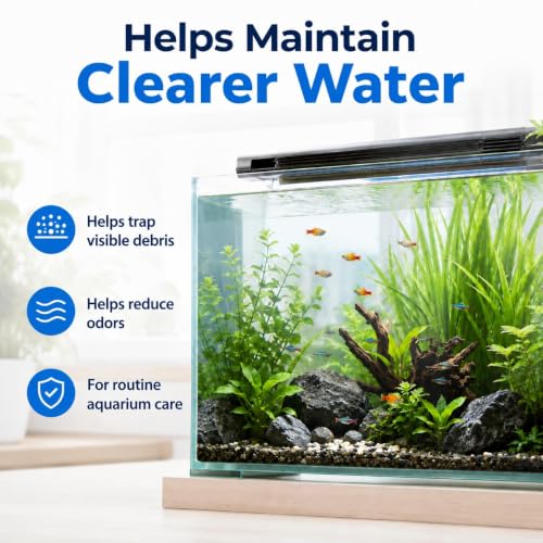 Aquarium Filter Cartridges Compatible with Aqua (24 Count)